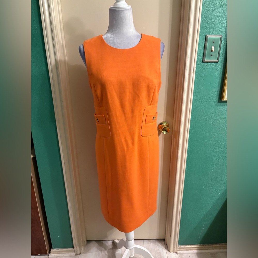 Tory Burch Sleeveless Sheath Dress - Picture 2 of 16